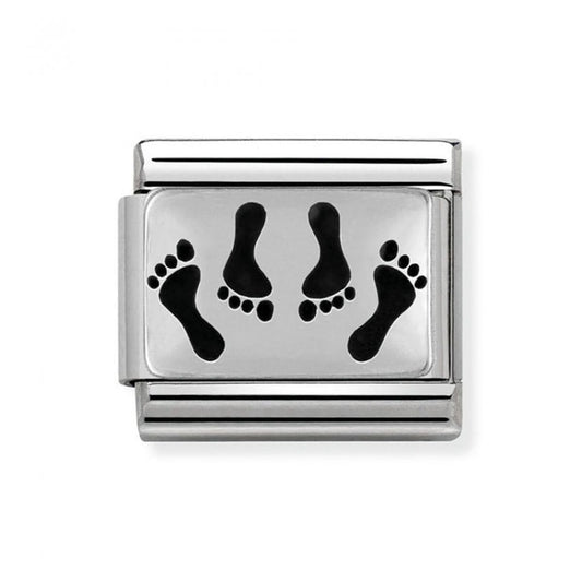 Woman's charm link Nomination NN C Silver