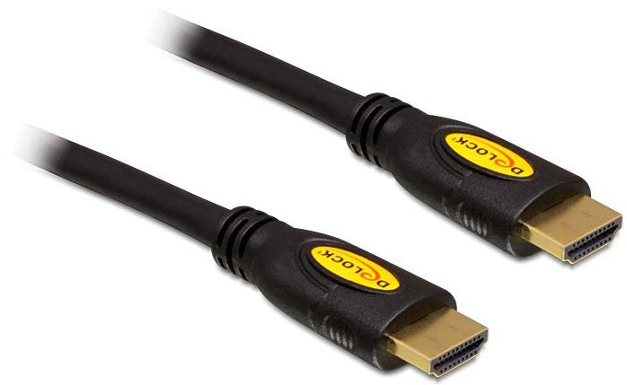 Delock Cable High Speed HDMI With Ethernet - Hdmi-a Connector Male Hdmi-a Connector Male 4K 0.5M