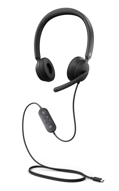 Microsoft Headphones Modern USB-C Headset Alámbrico Diadema Office/Centro Llamadas USB Type-c Black — image 1