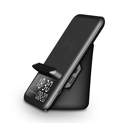 Creative Clock Wireless Charging Bluetooth Speaker