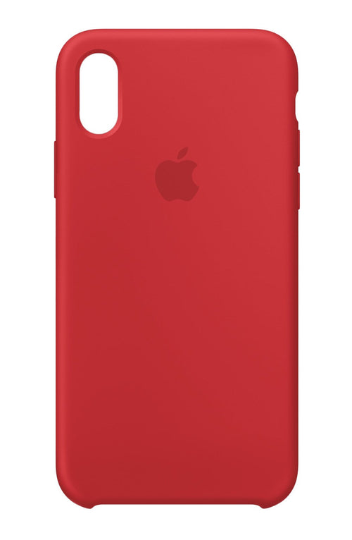 Apple Case Iphone X Silicone Case - (product)red - MQT52ZM/a — image 1