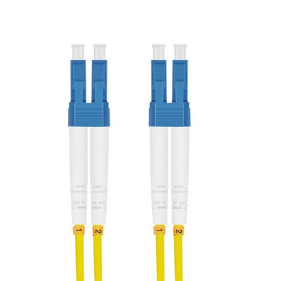 Helos Lwl Network Cable Lc/Lc Duplex 9/125?M OS2 Yellow 1,5M — image 1