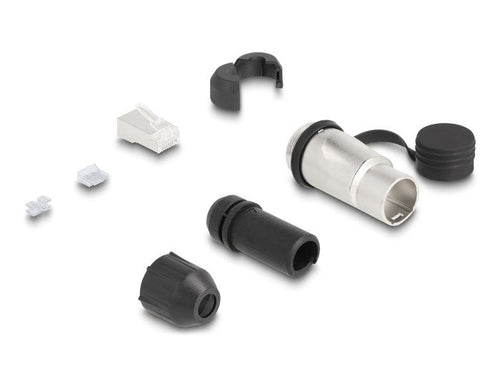 RJ45 Modularer Connector Male CAT.6A Zur Eigenmontage With Robusten Cable Connector Male Housing And Cover Pro — image 1
