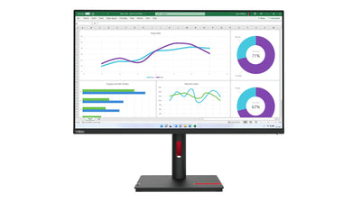Lenovo Monitor Thinkvision T32H-30 80CM [31.5] 2560 X 1440 Pixels Quad HD LED Black — image 1