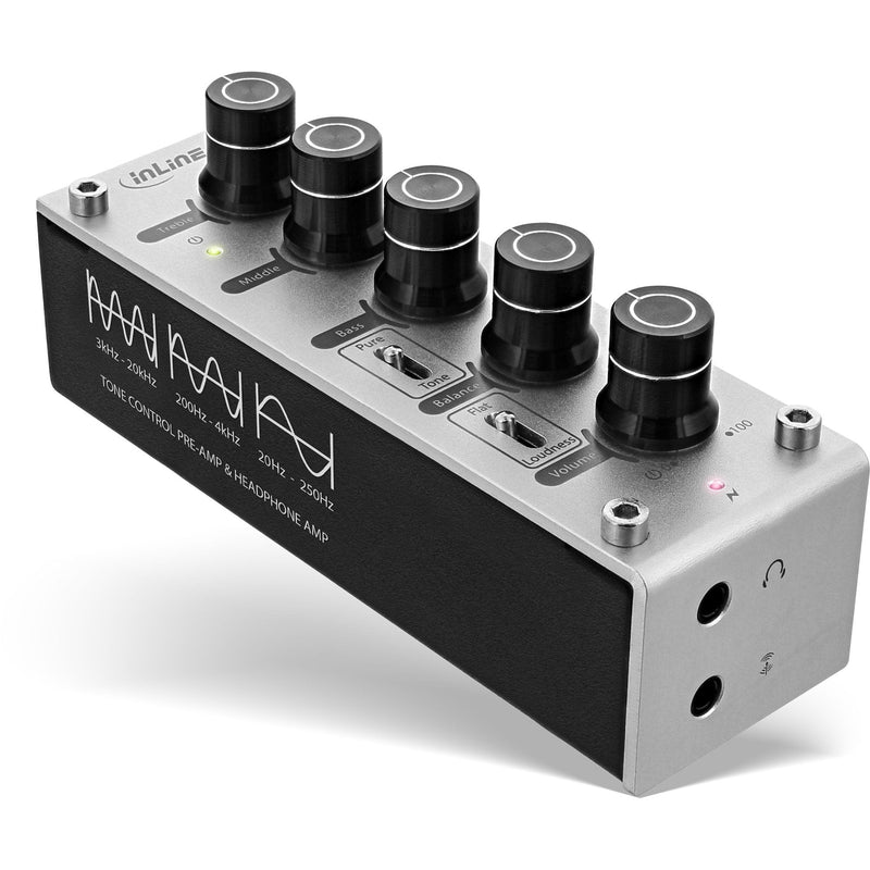 Inline Ampeq Audio High Resolution Amplifier Headphones + Ecualizador Connector 3,5MM Alimentado USB