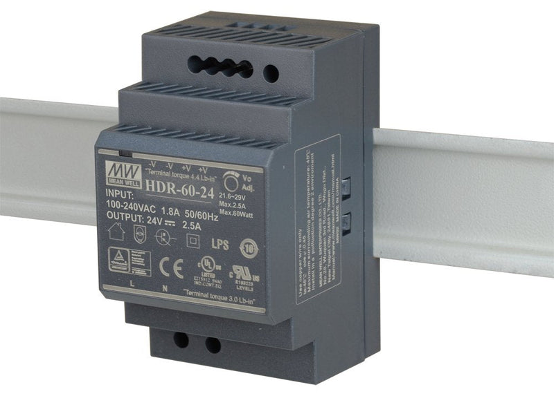 D-link DIS-H60-24 Adapter 60W 24VDC Din PSU