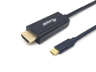 Equip Adapter USB-C - HDMI 4K 30HZ 1M Black — image 1