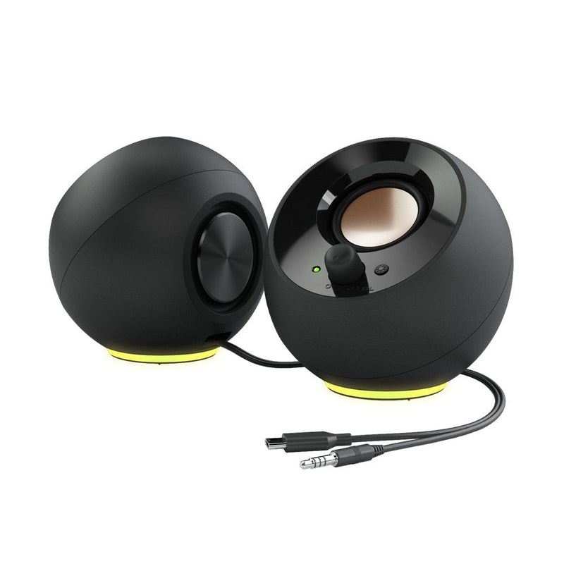 Speaker PC Creative Pebble Se, Black Usb-c, Jack, Iluminación RGB 51MF1725AA000