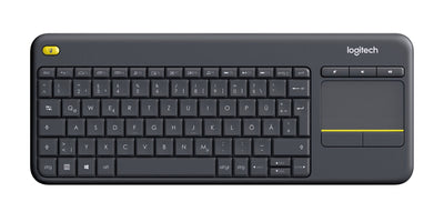 Logitech Keyboard German K400 Plus TV RF Wireless Qwertz Black — image 1
