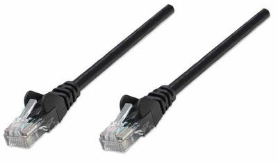 Intellinet Patchkabel RJ45 U/UTP CAT.5E 10M Hebelschutz Schw — image 1