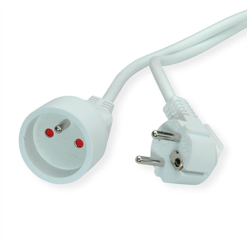 Value Contact Protection Alargador Cable 230VAC, Ute Version White 5M