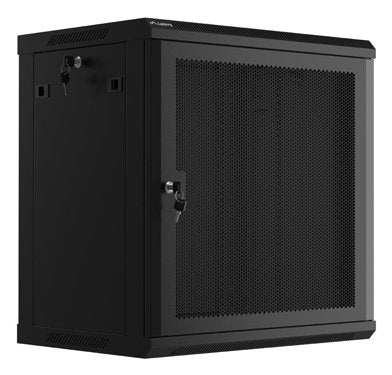 Lanberg WF01-6412-23B Cabinet Rack 12U Bastidor Wall Black