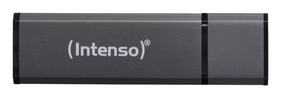 Intenso USB Flash Drive 3521495 Pencil USB 2.0 Alu 128GB Antracita — image 1