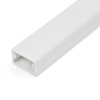 StarTech.com Canaleta Sólida Gestón Cableado With Tape Adhesiva And Cover 19MM An X 11MM - 1M Lar, Cover Pvc O — image 1