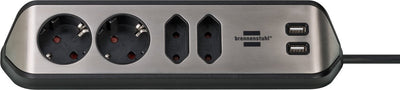 Brennenstuhl Estilo Eckstedoleiste 4-FACH Black — image 1