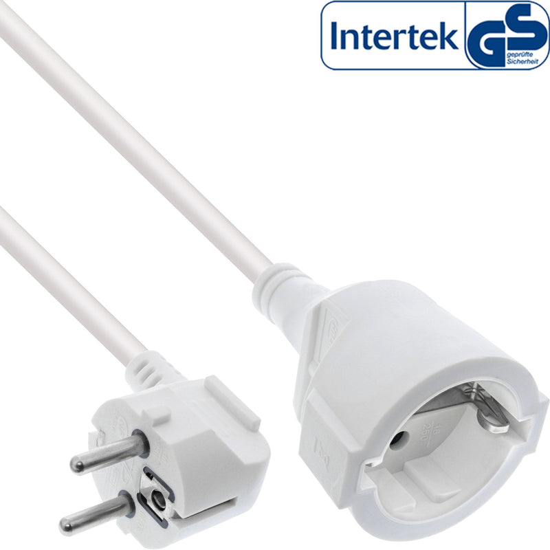Inline® Power Cable Extensión Angeld Type F White 7M