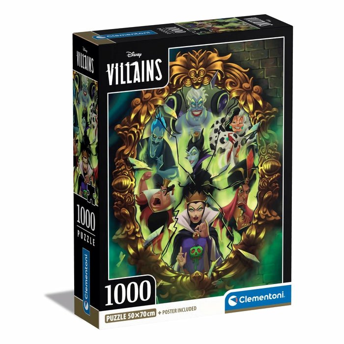 Puzzle Villanas Disney 1000PZS