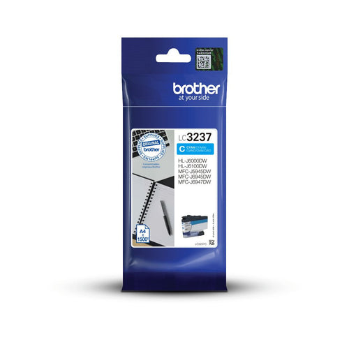 Brother Cartridge LC3237BK Cyan 1500PG — image 1