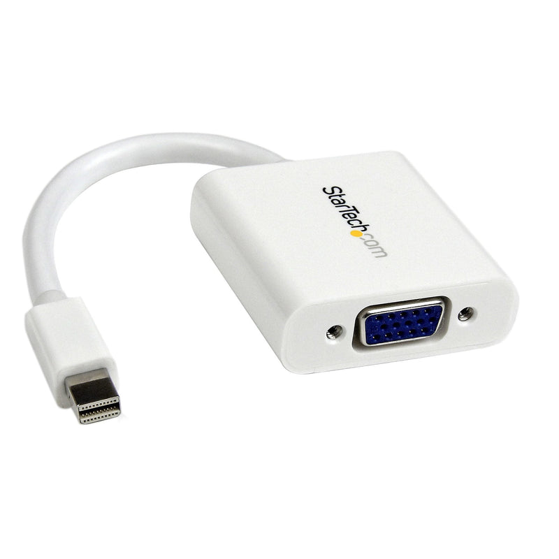 StarTech Adapter Converter Mini DisplayPort a VGA 1920X1200 Activo White MDP2VGAW