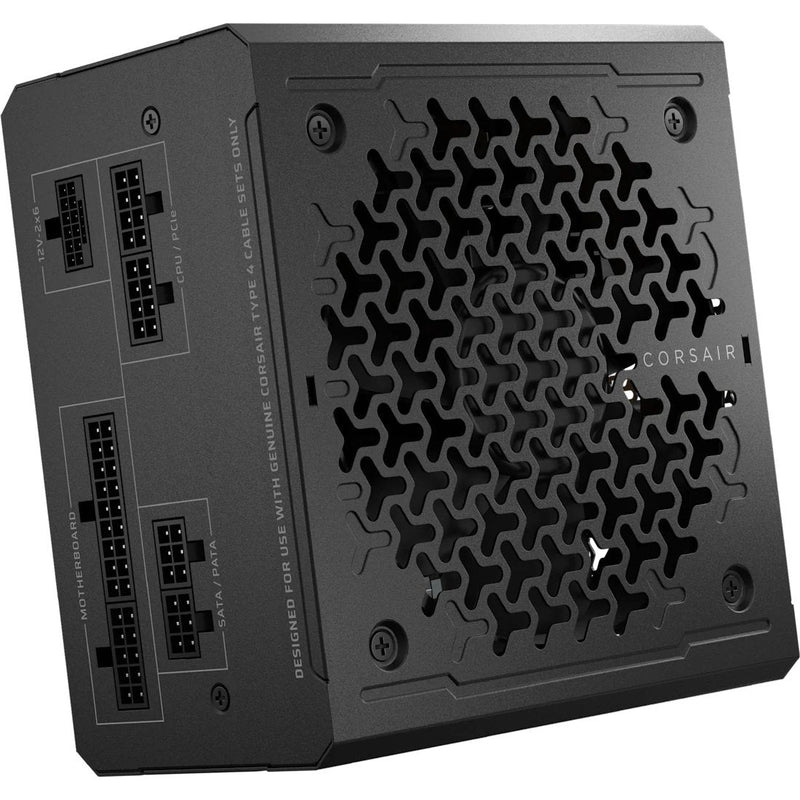Corsair Power Supply RM650E 2024 Black 4X Pcie, Gestión Cables, 650 Watts CP-9020302-EU