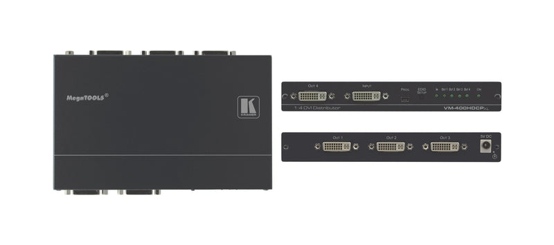 Kramer D a 1:4 DVI 4K60 4:2:0 (VM-400HDCPXL)