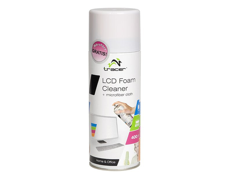 Tracer TRASRO42106 LCD Espuma Limpiador 400ML + Microfibra