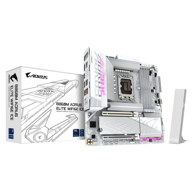 Gigabyte Motherboard B860M a Elt WF6E Ice 1.0