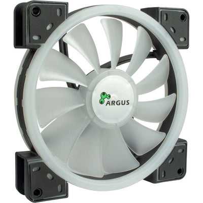 Inter-tech Fan 140*140*25 Argus RS-141 RGB,26 Rgb-leds Retail — image 1