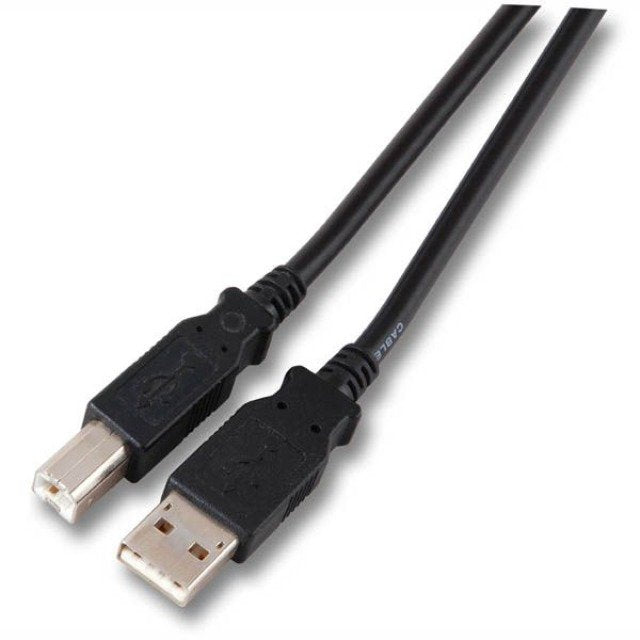 EFB Elektronik 3.0M USB 2.0A/B USB Cable 3M USB a USB B Black