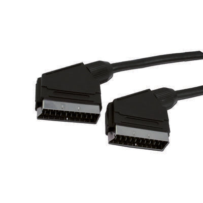 Mediarange Connector Cable Euroconector . 20 Pines M/M 1,40M Black — image 1