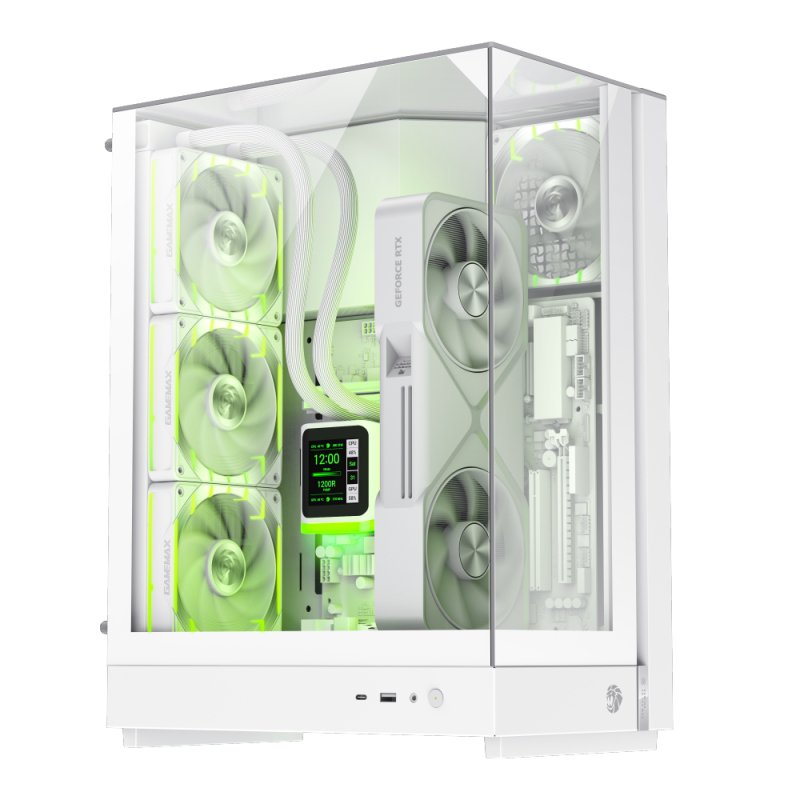 Gamemax PC Case Case T20 Wh M-atx