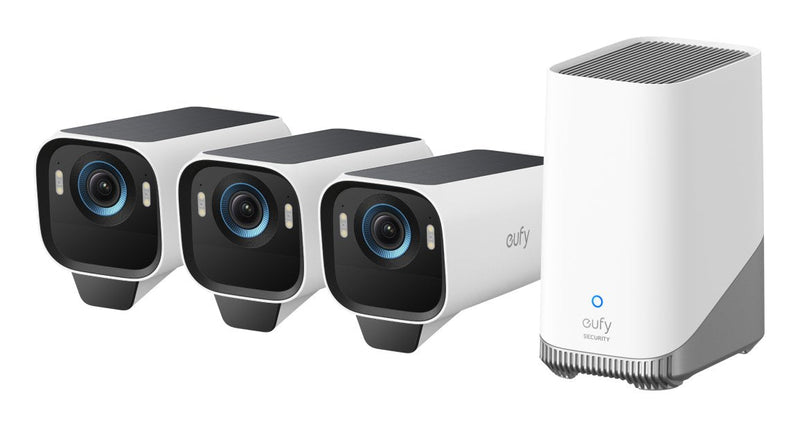 Camera Eufy Cam S3 Pro 3 + 1 Bala (forma) Security IP Outdoor 3840 X 2160 Pixels Wall