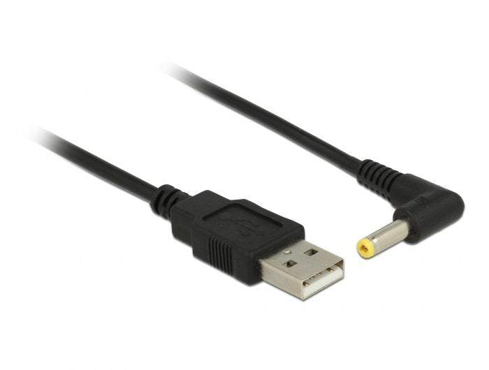 Delock USB Cable - DC 4.0X1.7MM St/St 90° 1.5M