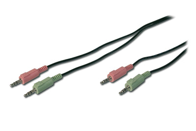 Digitus Multiplexor KVM Kitcable Audio 3MT KVM — image 1
