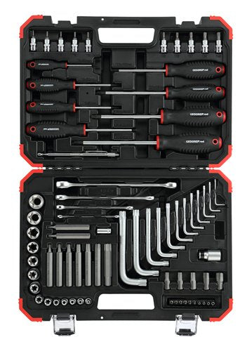 Ggedore Kit Tools Atornillar Tx + Maleta 75 Pieces