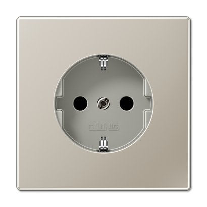 Jung ES1520KI Schuko Socket Power Ls Steel Inoxidable