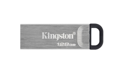 Kingston USB Flash Drive 128GB Datatraveler Kyson Dtkn/128GB USB 3.2 GEN1 Plat — image 1