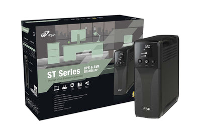 Fsp UPS St 1200 Tower 1200VA 720W RJ45 Ausgang 4X Schuko — image 1
