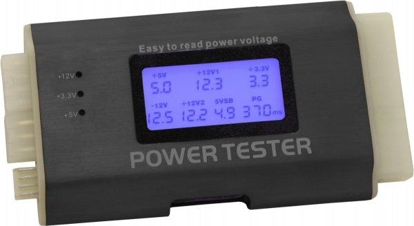 Delock Tester Fuentes Power ATX Btx, ITX 20/24PIN + Display