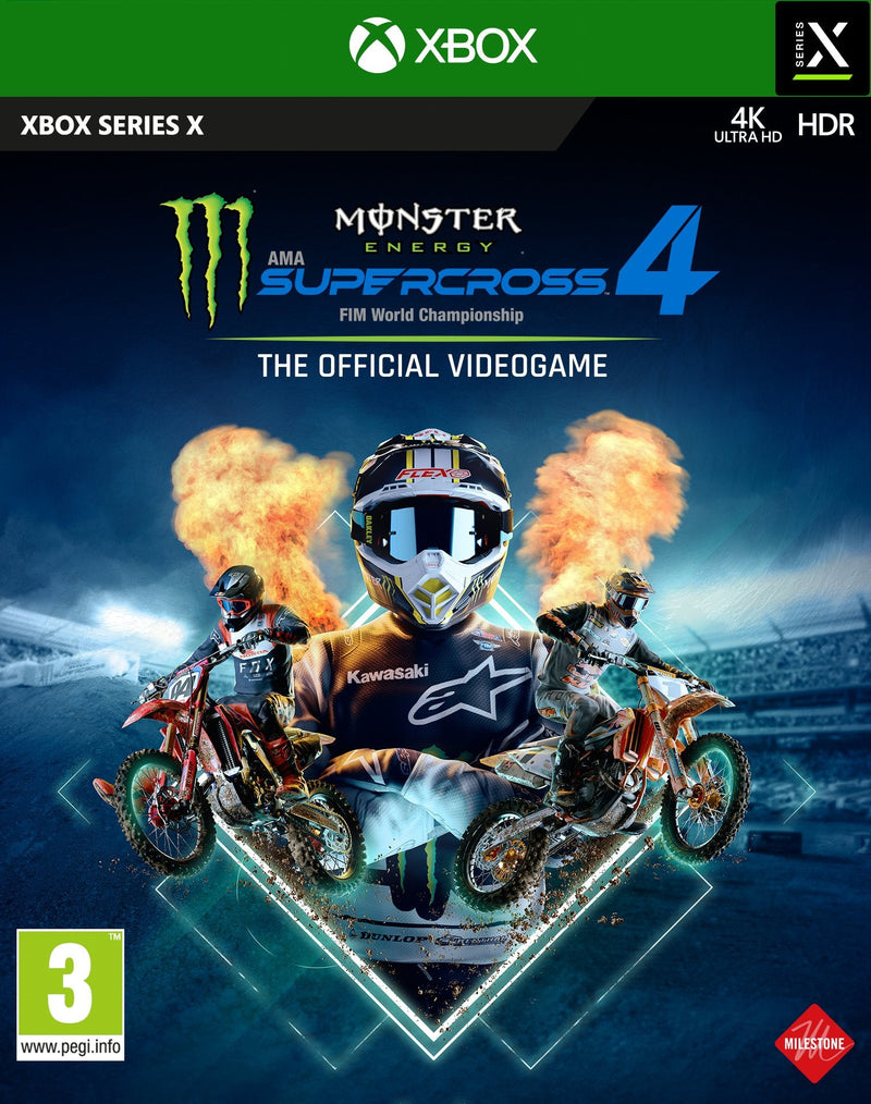 Set Monster Energy Supercross The Official Videogame 4 Xbox Series X