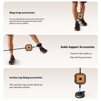 Multifunctional Power Pump Chest Expander Adjustable Home Men And Women Strength Training Exercise