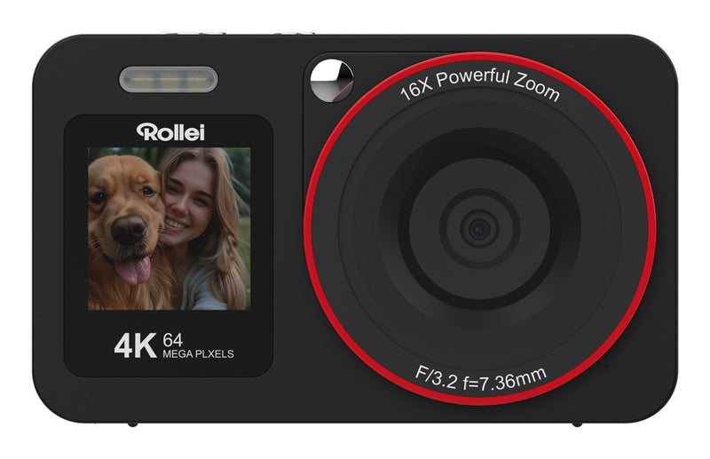 Rollei Compactline 12030 Compact Camera 1/3.2 Camera Compacta 64 MP 9248 X 6936 Pixels Black