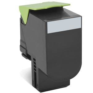 Lexmark Genuine Toner 802HK High Yield Black Lccp, Lrp Lexmark CX410DE, CX410DTE, CX410E, CX510DE, CX510DHE, C