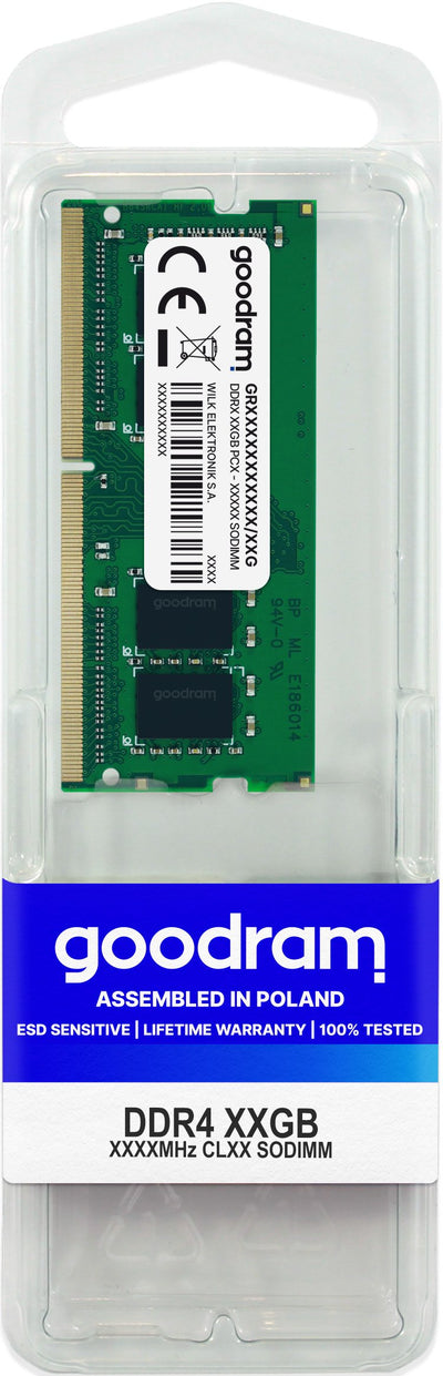 Goodram RAM 32GB DDR4 3200MHZ CL22 SODIMM — image 1