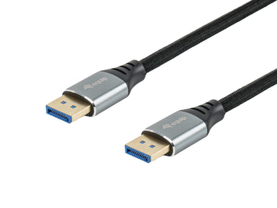 Equip DisplayPort 2.1M M 2.00M16K 60HZ Komp.hdcp Alum. Gr — image 1