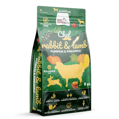 Syta Micha Alimento Seco Perros Chef Rabbit, Lamb With Pumpkin And Pineapple 9KG — image 1