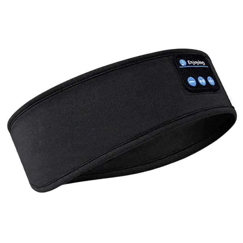 Headphones Diadema Elástica With Bluetooth Black