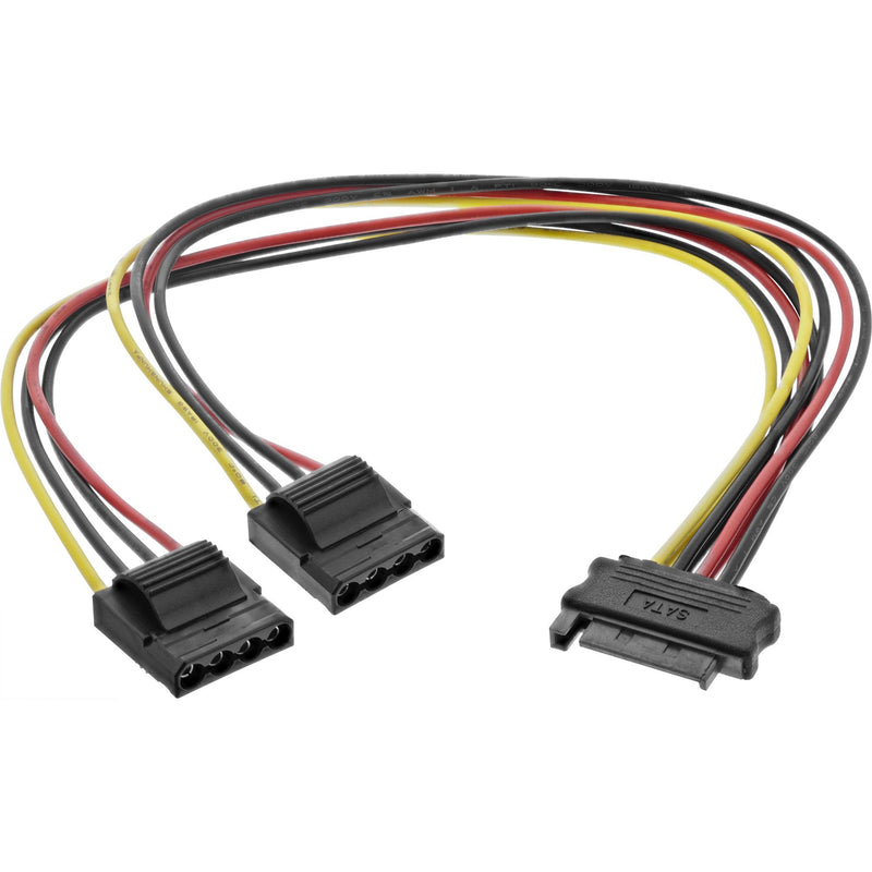Inline Cable And Power SATA 1 Input Dos Salidas