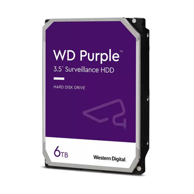 Western Digital Drive 6TB Purple Surveillance 3.5 SATA 6GB — image 1