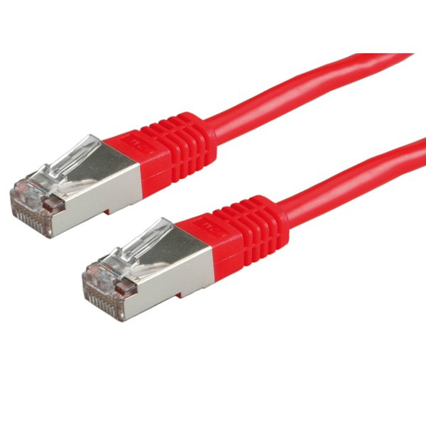 Roline Network Cable KAT.5E Class D S FTP Red 2M